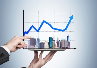 Capital para investimento imobiliário em alta